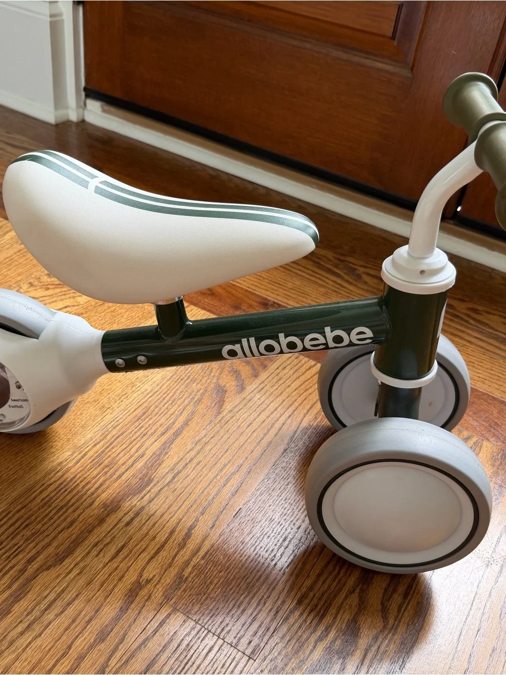 Green & White Toddler Ride-On Balance Trainer